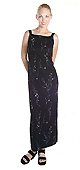 Long V-Back Dress