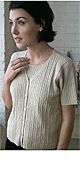 Short Sleeve Mock-Twin Set