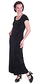 Printed Velvet Dress